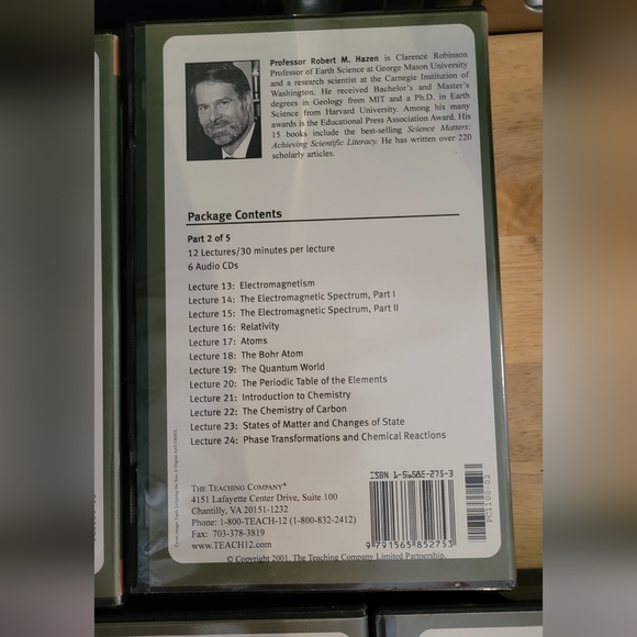 The Joy of Science Parts 1-5 CDs with course guidebooks The Great Courses - Picture 4 of 7